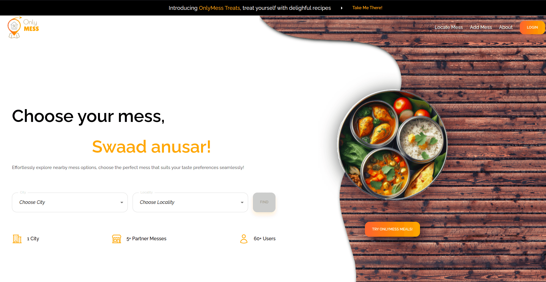 OnlyMess - Meal At Your Place